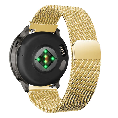Bandz Garmin Venu 4 - 41mm Milanese Loop Armband (Gold)