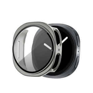 Bandz Samsung Galaxy Watch 8 - 44mm PC Hülle mit Glas (Titan Gold)