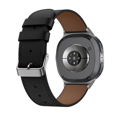 Samsung Galaxy Watch 8 Classic Modern Leather Strap (Black)