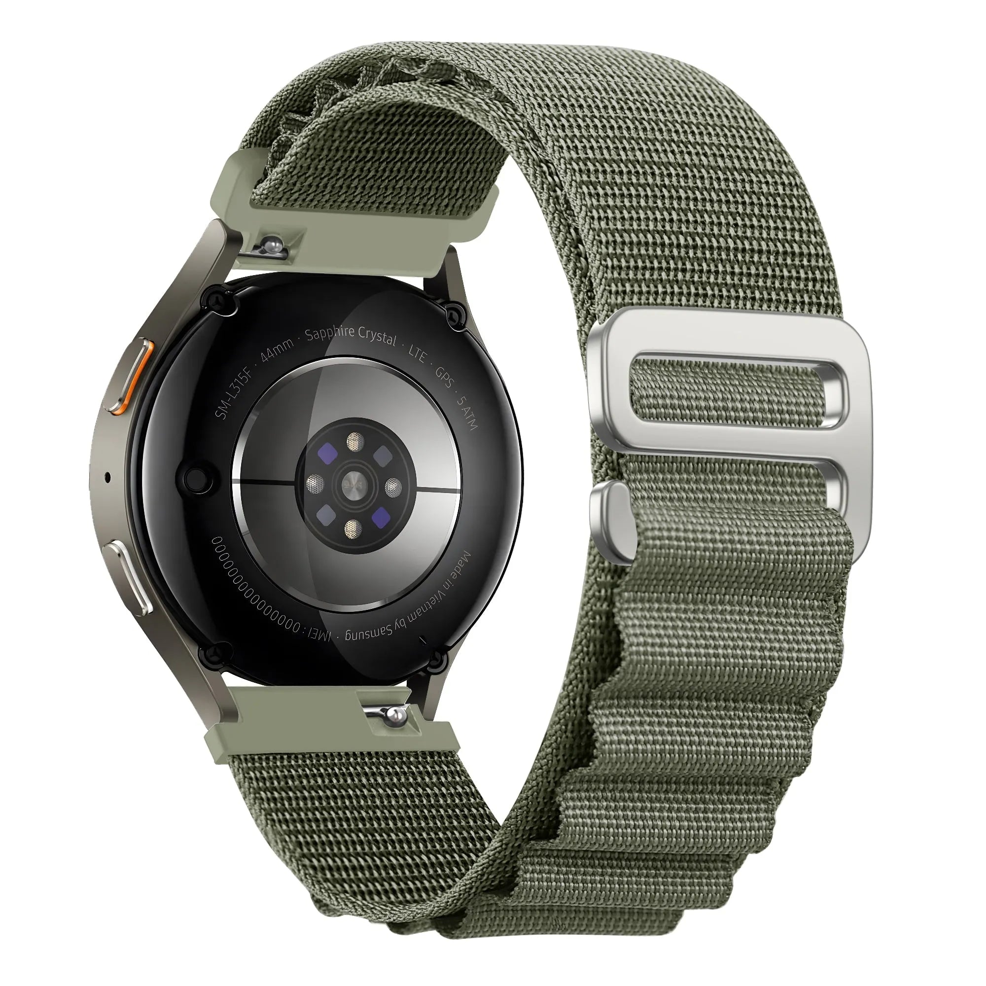 Bandz Coros Pace 3 Alpine Nylonarmband (Olive)
