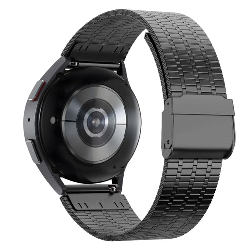 Bandz Suunto Vertical verstellbares Stahlarmband (Schwarz)