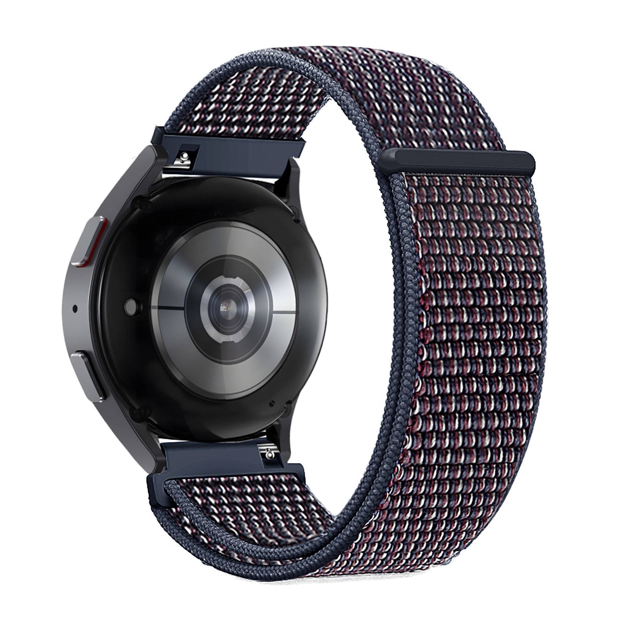 Bandz Huawei Watch GT 7 - 46mm Nylon Loop Armband (Indigo Blau)
