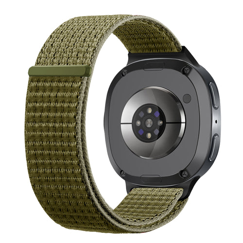 Samsung Galaxy Watch 8 - 44mm Nylon Strap (Olive)