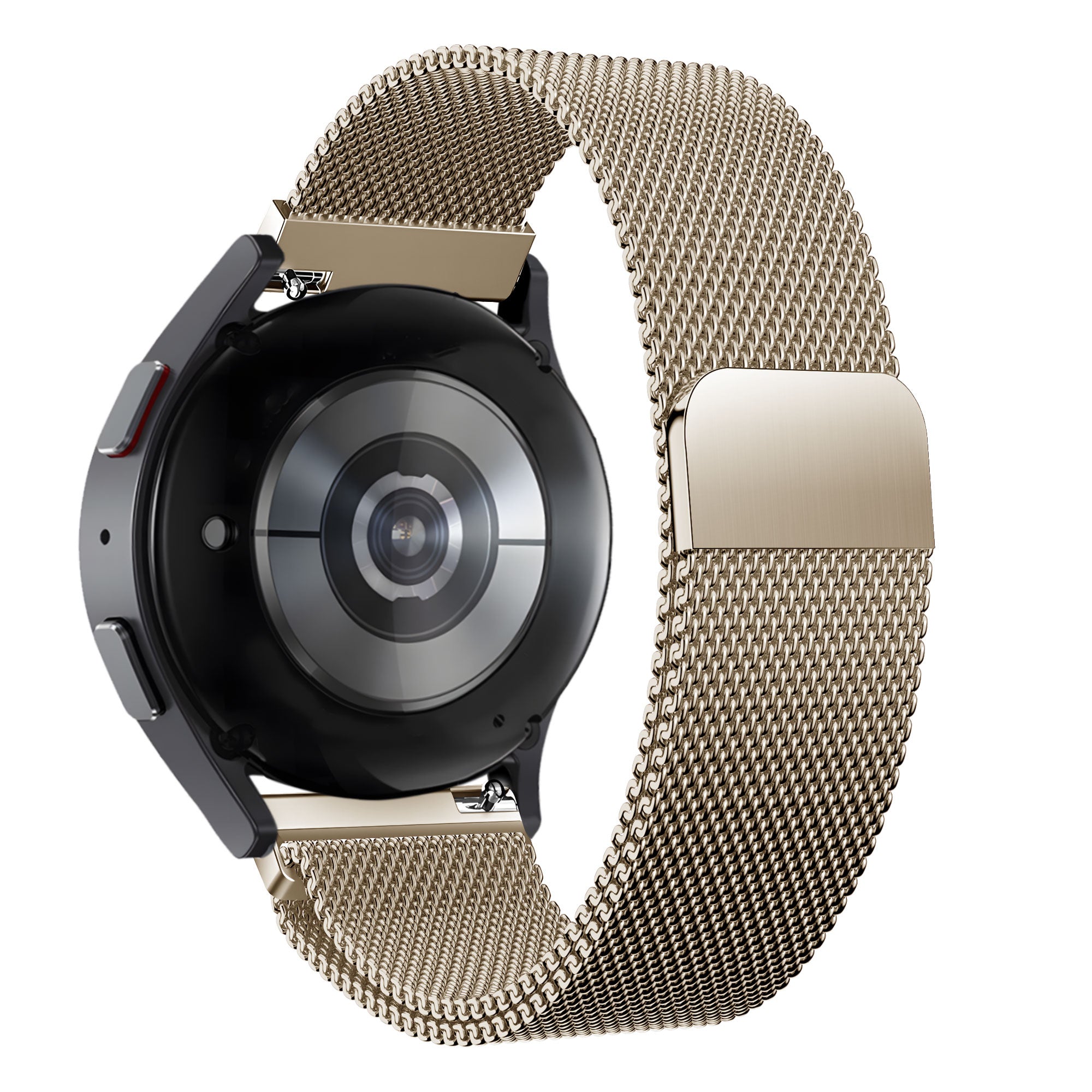 Bandz Garmin Vivomove Trend Milanese Loop Armband (Champagne Gold)