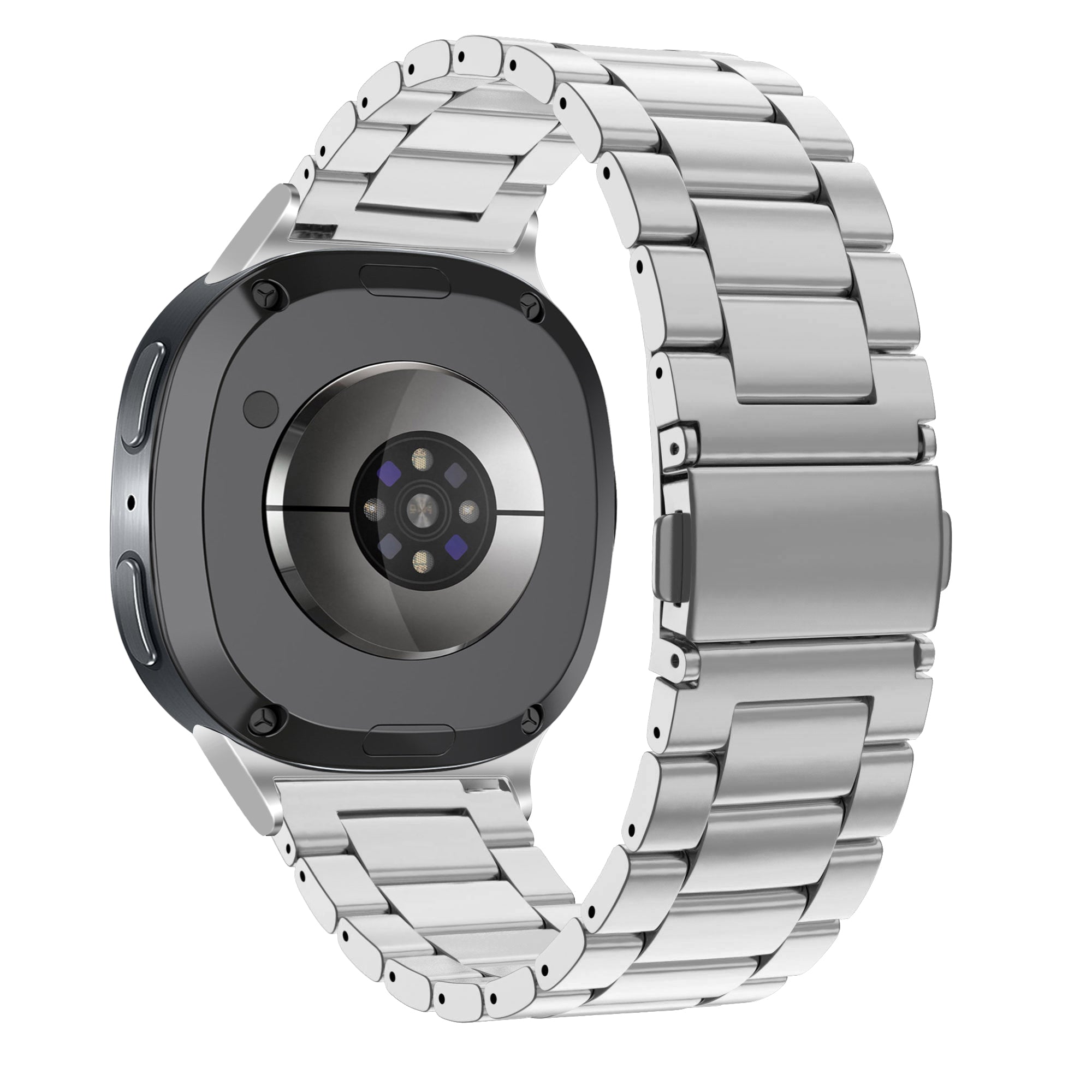 Bandz Samsung Galaxy Watch 8 - 40mm Stahlarmband 'Classic' (Silber)