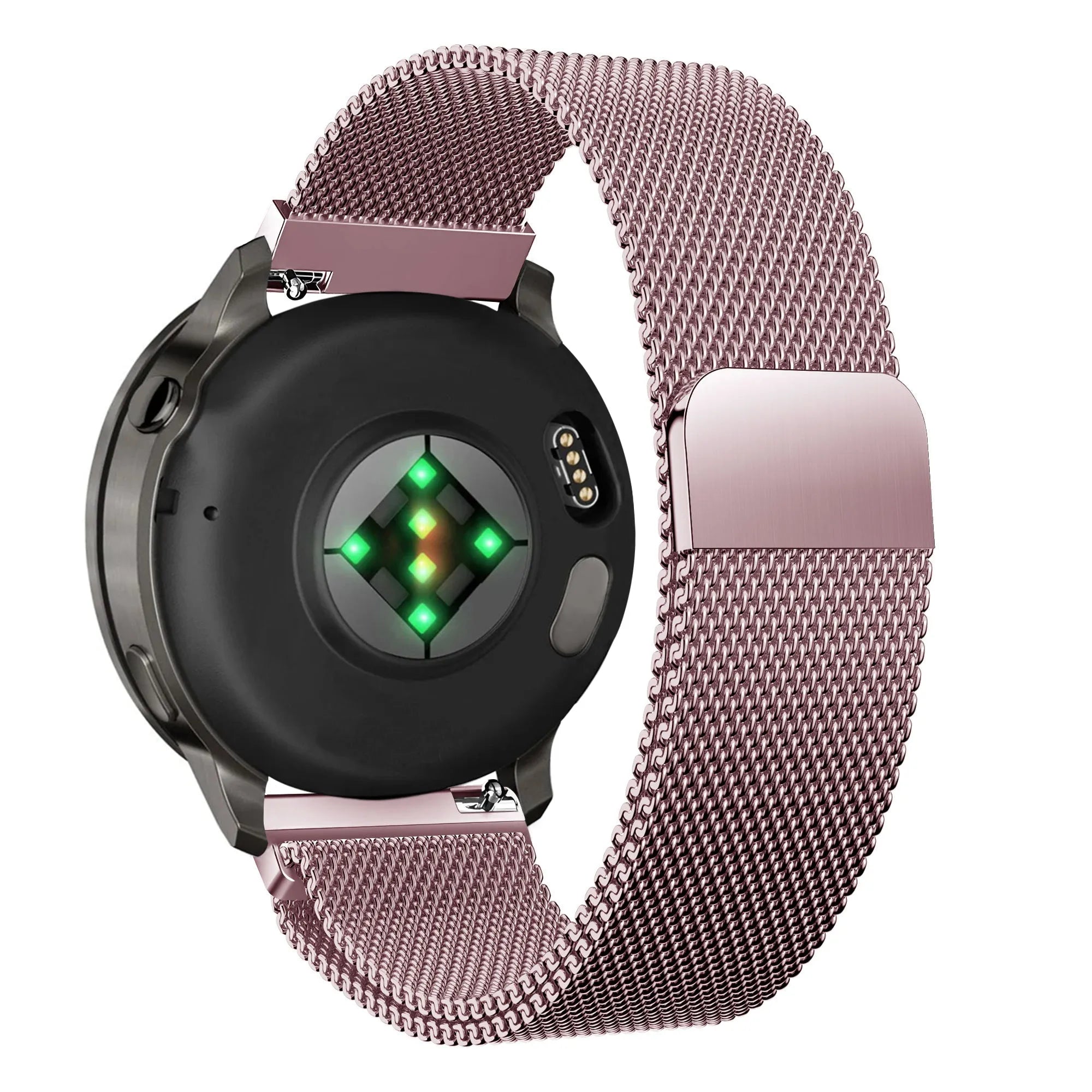 Bandz Garmin Forerunner 265s Milanese Loop Armband (Rosa)
