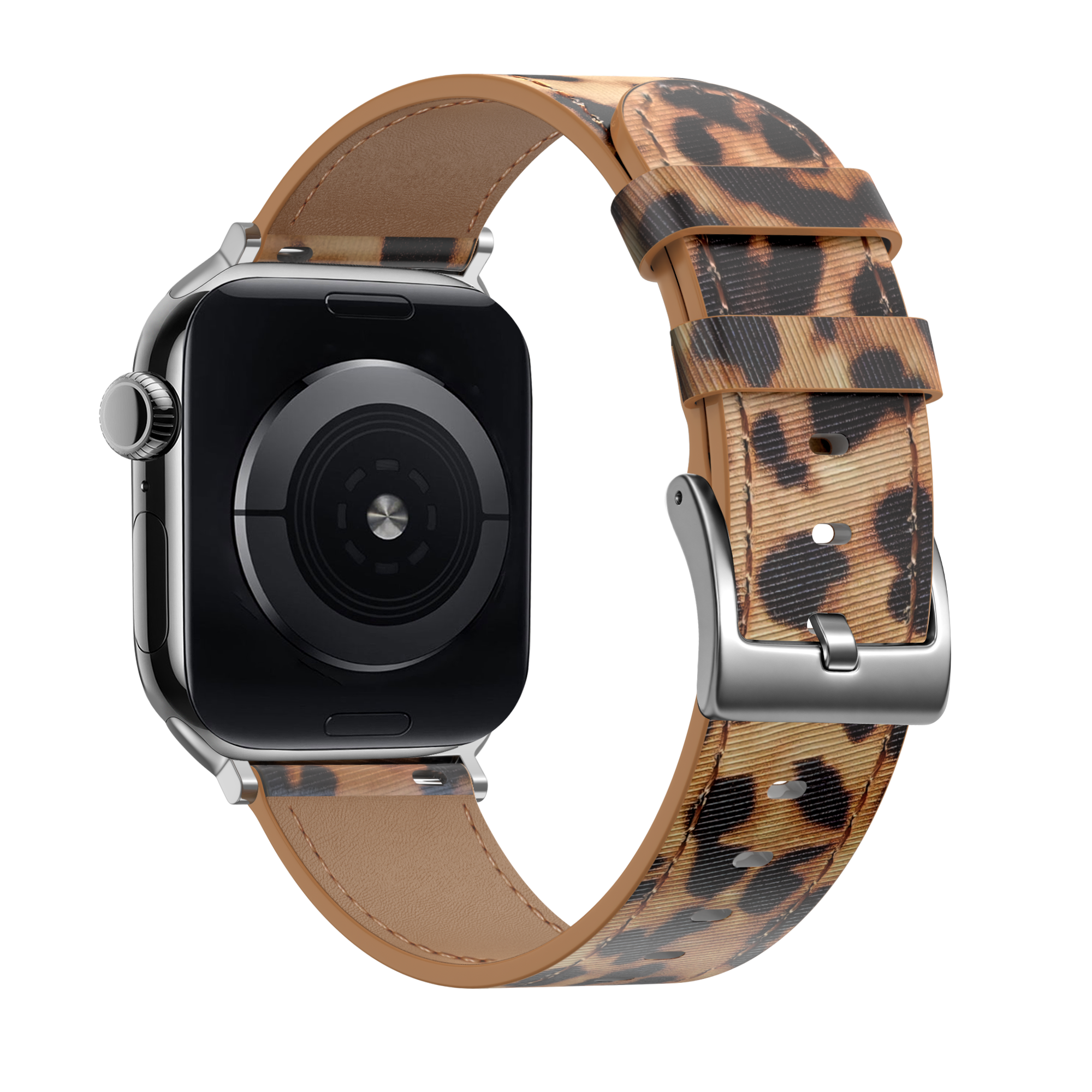 xoxo Wildhearts Apple Watch Lederarmband (Leopard)