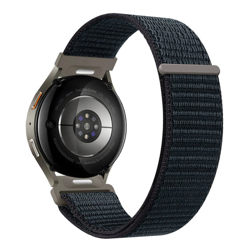 Bandz OnePlus Watch 3 Nylonarmband 'Easy Fit' (Grau/Blau)