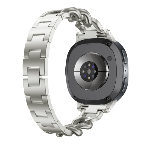 Samsung Galaxy Watch 9 - 44mm Stahl Kettenarmband (Polarstern)