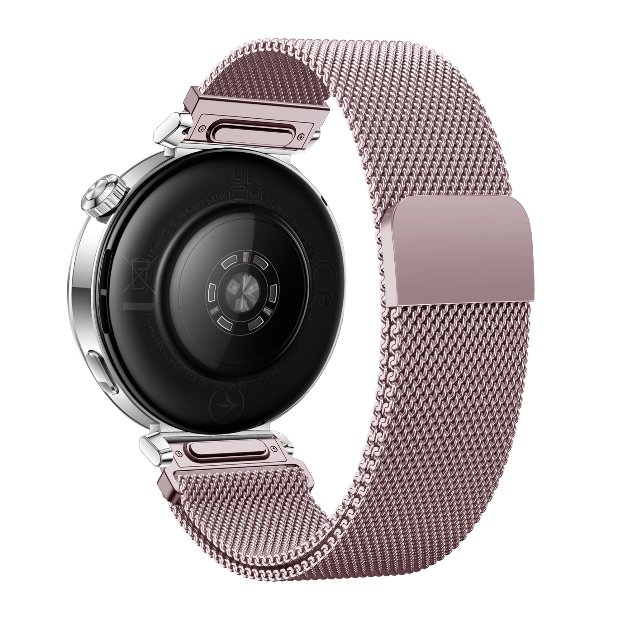Bandz Xiaomi Watch S4 - 41mm Milanese Armband 'Easy fit' (Rosa)