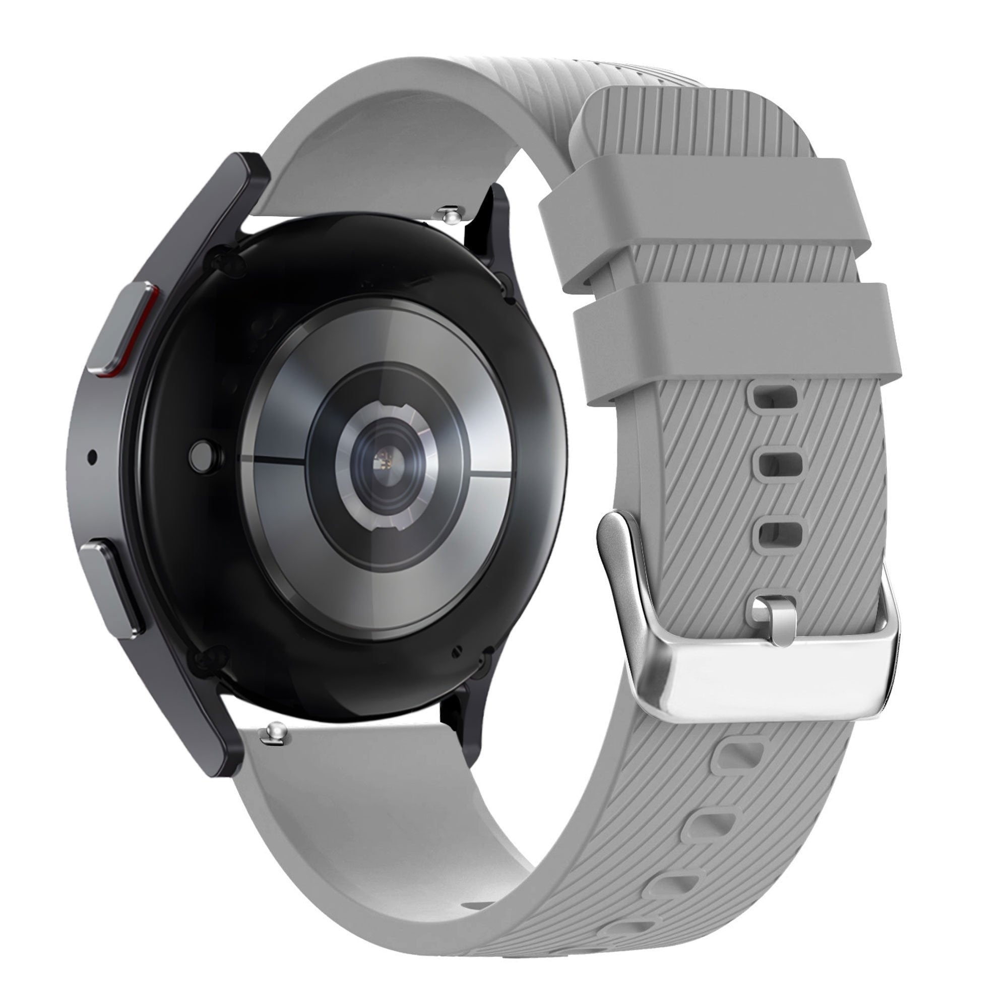 Bandz Huawei Watch GT 2 46mm Silikonarmband 'Deluxe' (Grau)
