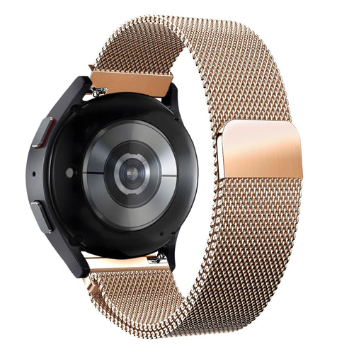 Bandz Garmin Venu 2 Plus Milanese Loop Strap (Rose Gold)
