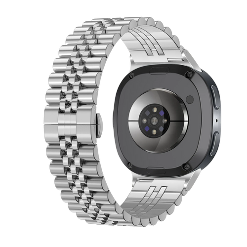 Samsung Galaxy Watch 8 Classic Jubilee Stahlarmband (Silber)