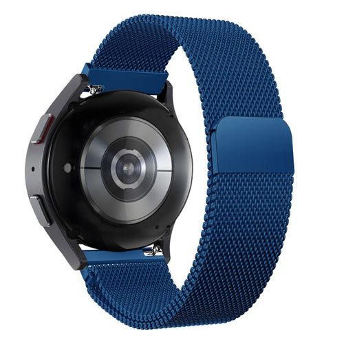Bandz Garmin Vivomove HR Milanese Loop Armband (Blau)