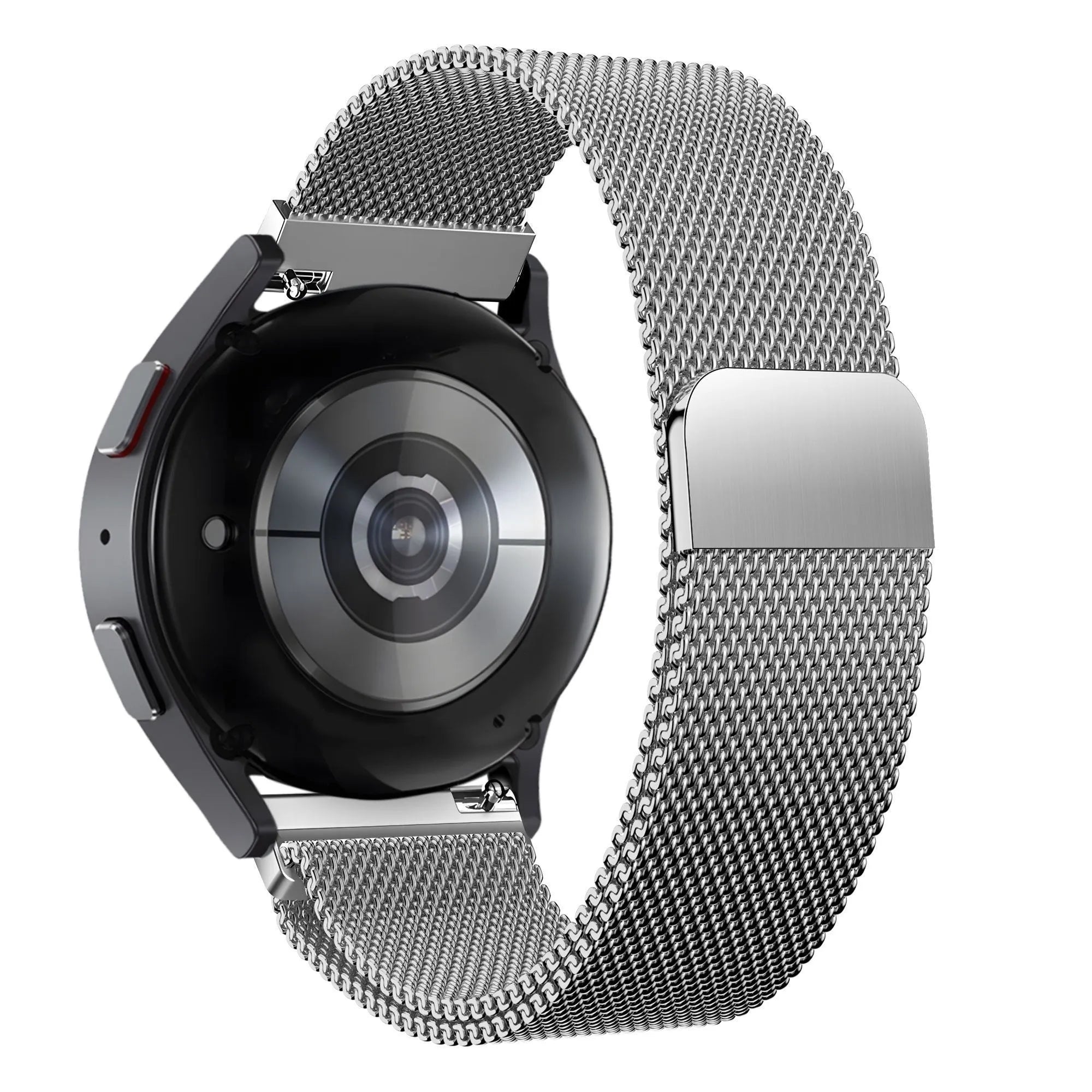 Bandz Suunto Race (S) Milanese Loop Band (Silber)
