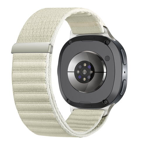 Samsung Galaxy Watch 8 - 40mm Wave Nylon Strap (Starlight)