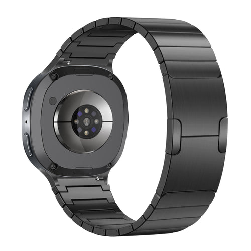 Bandz Samsung Galaxy Watch 8 Classic Titanarmband 'One Bead' (Schwarz)