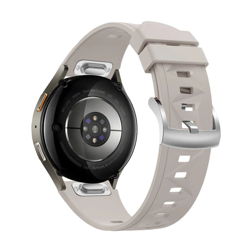 Bandz Fossil Gen 6 - 42mm Silikonarmband 'Easy Fit' (Polarstern)