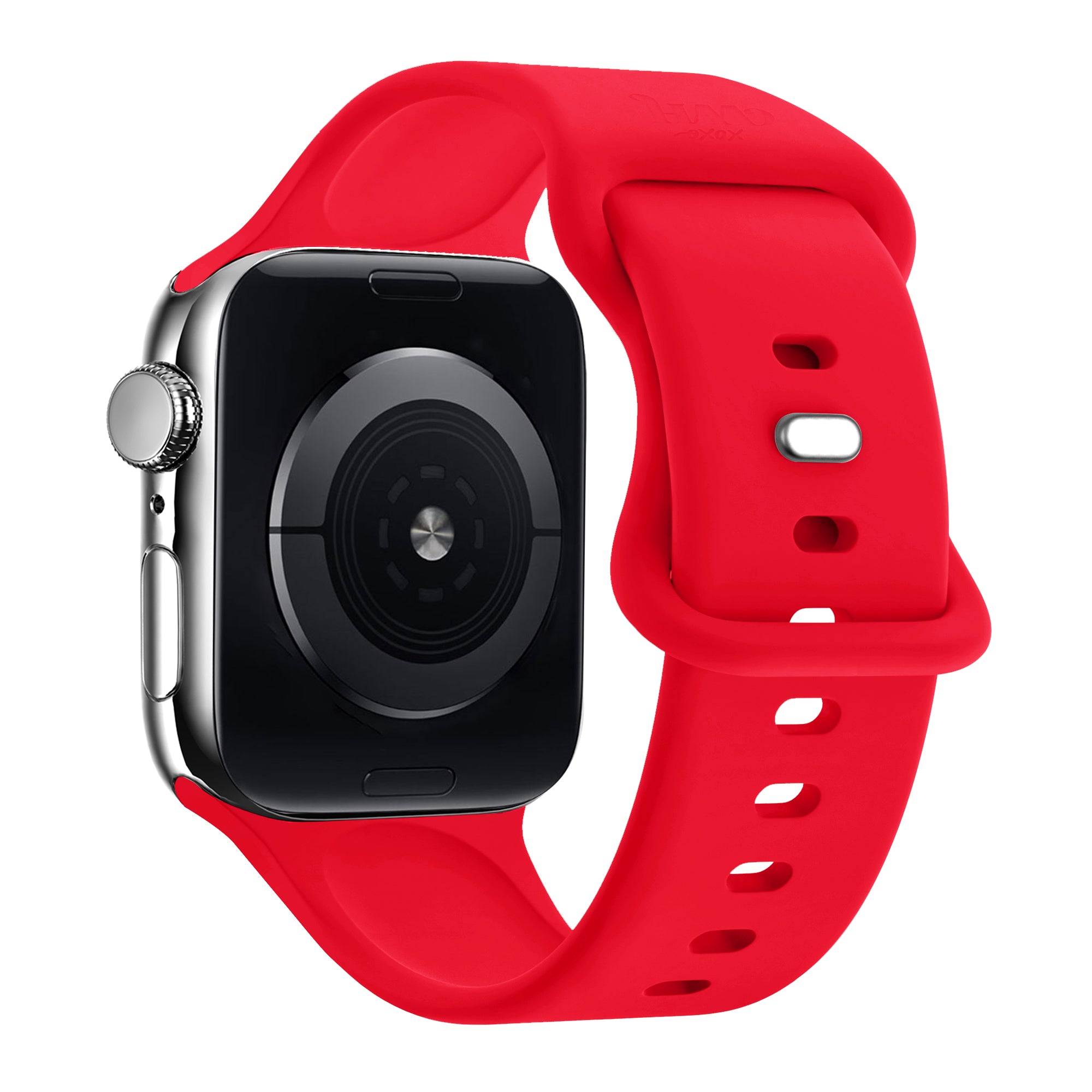 xoxo Wildhearts Apple Watch Silikonarmband (Rot)