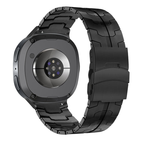 Bandz Samsung Galaxy Watch 8 Classic Titanium Strap 'Iron' (Black)