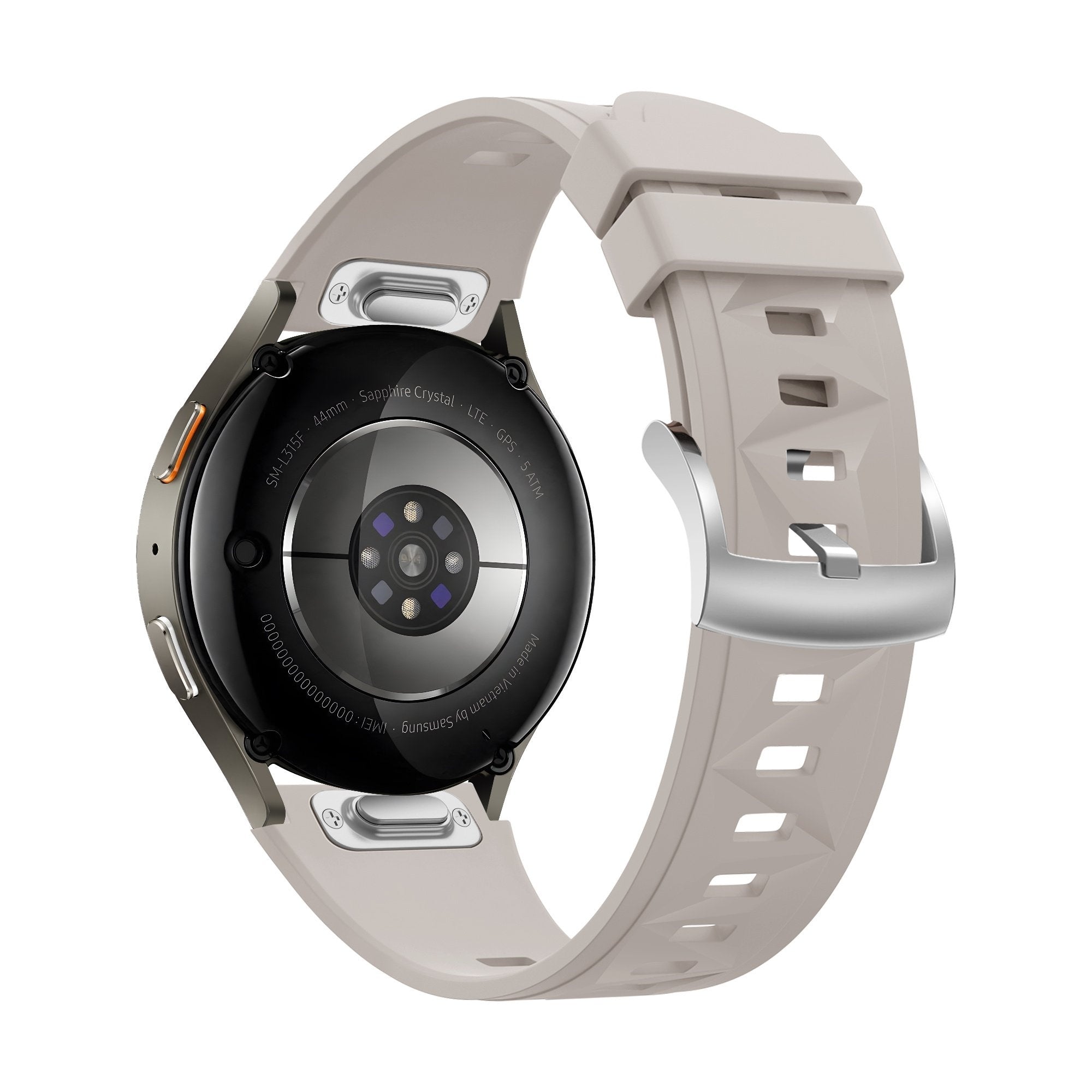 Bandz Oppo Watch X2 Mini Silikonarmband 'Easy Fit' (Polarstern)