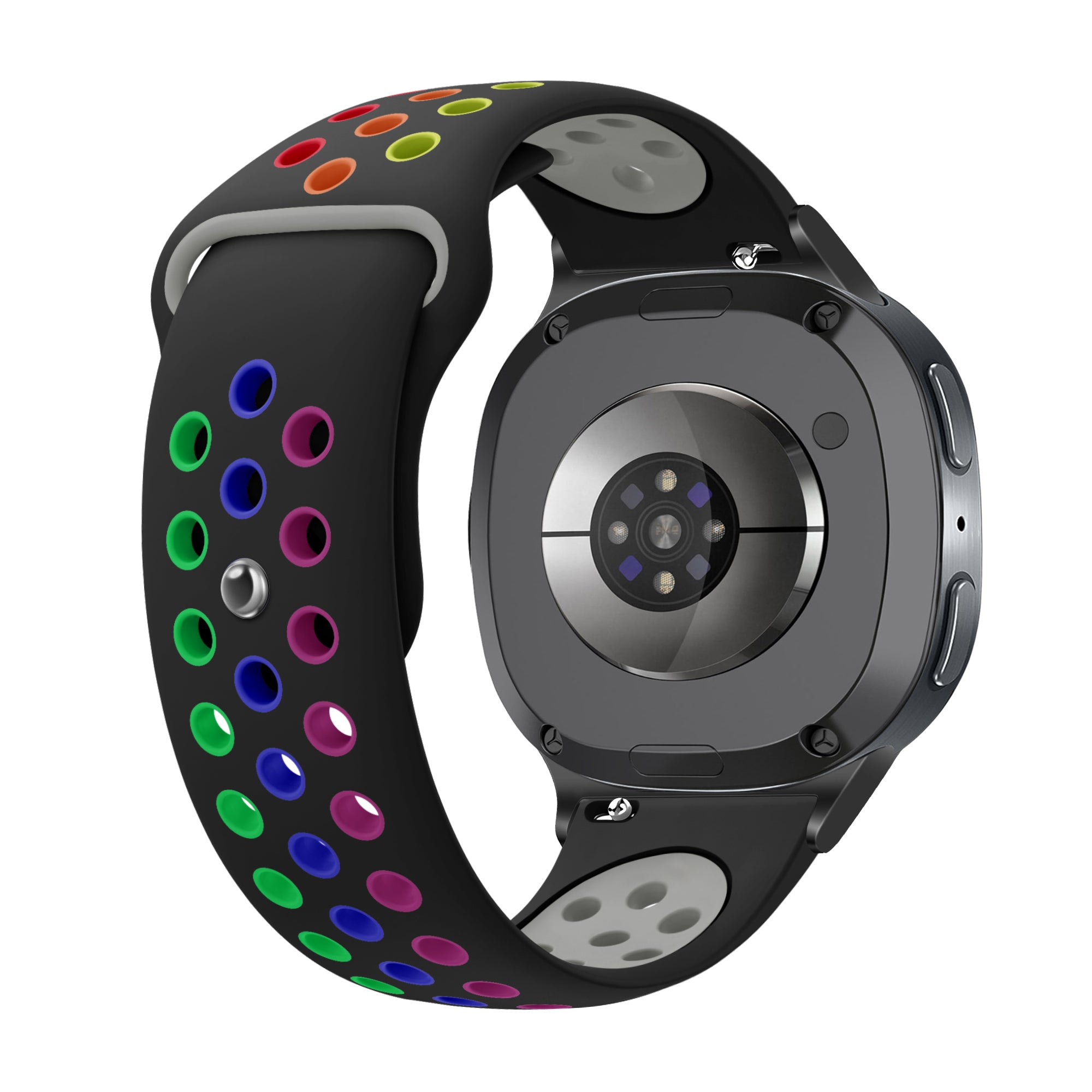 Samsung Galaxy Watch 9 - 40mm Sport Strap (Black/Colourful)
