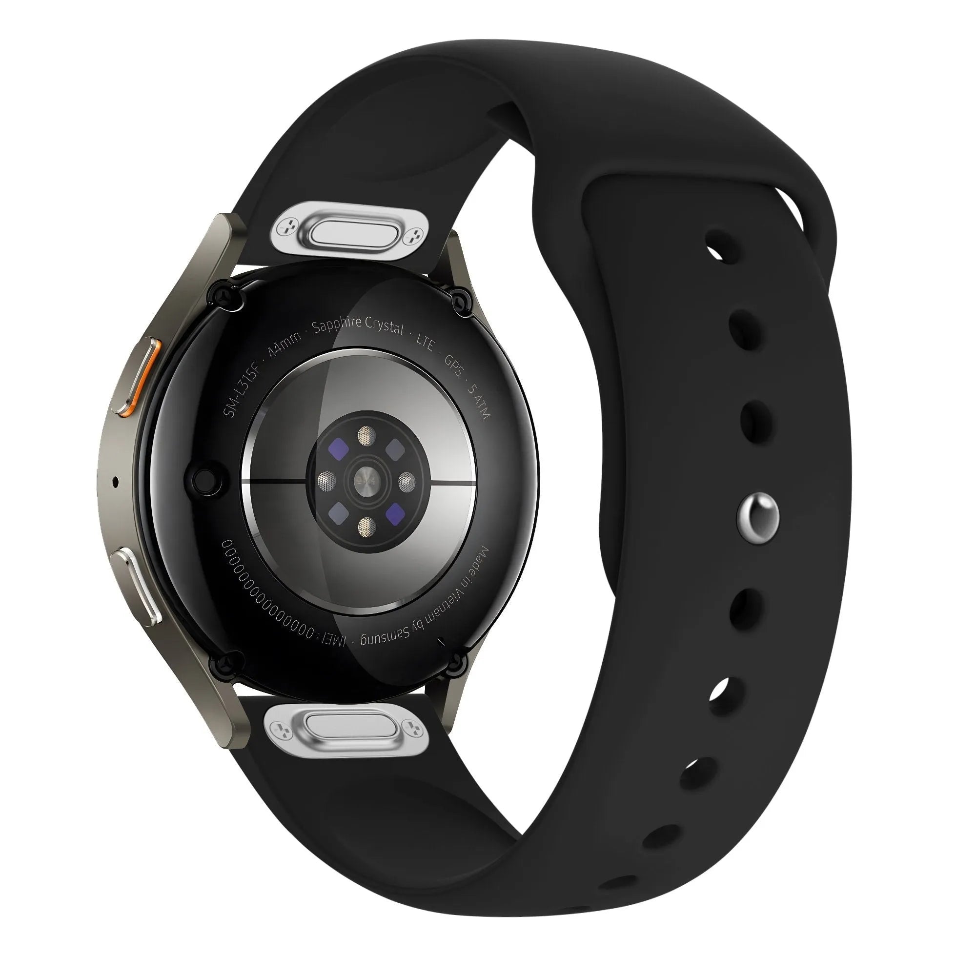 Bandz Suunto Vertical Sport Strap 'Easy Fit' (Black)