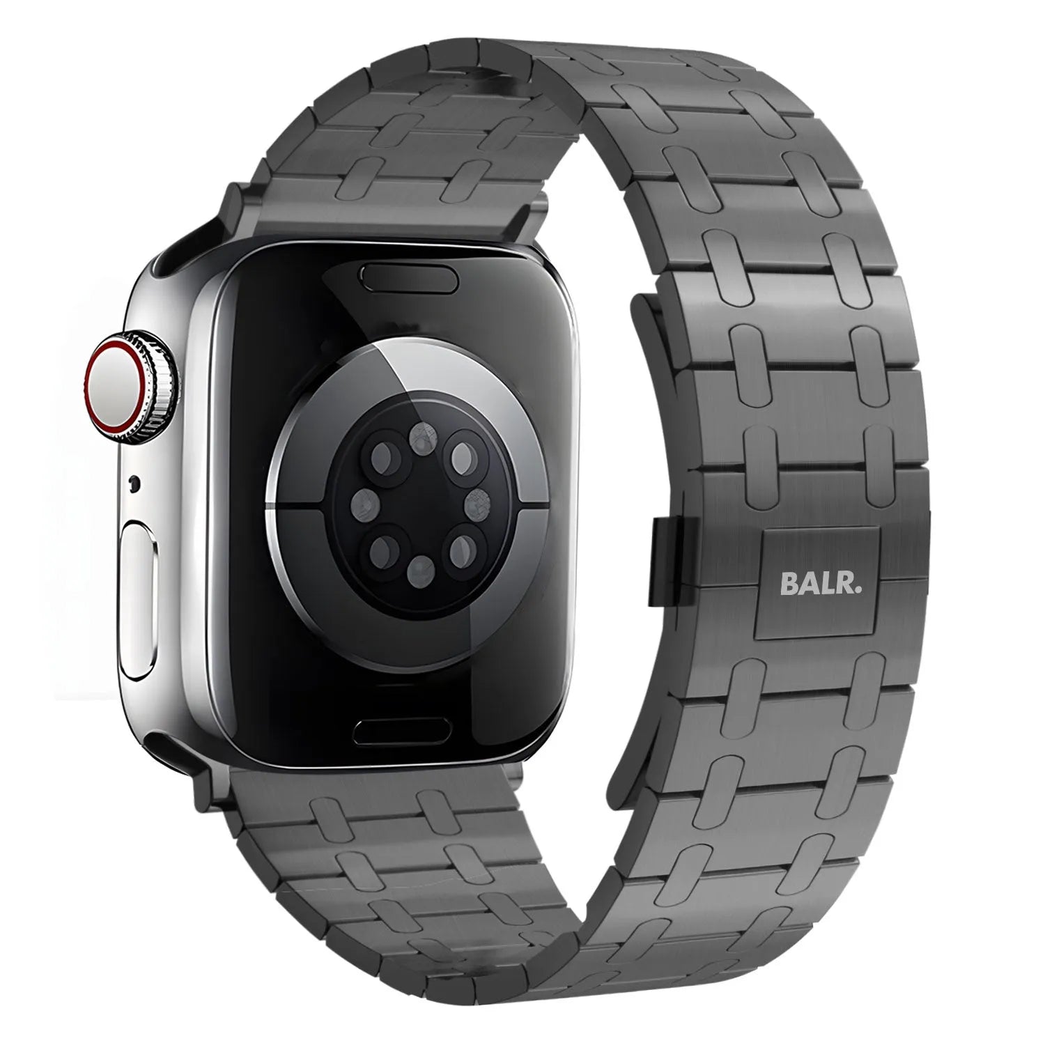 Balr. Apple Watch Edelstahl-Armband (Schwarz)
