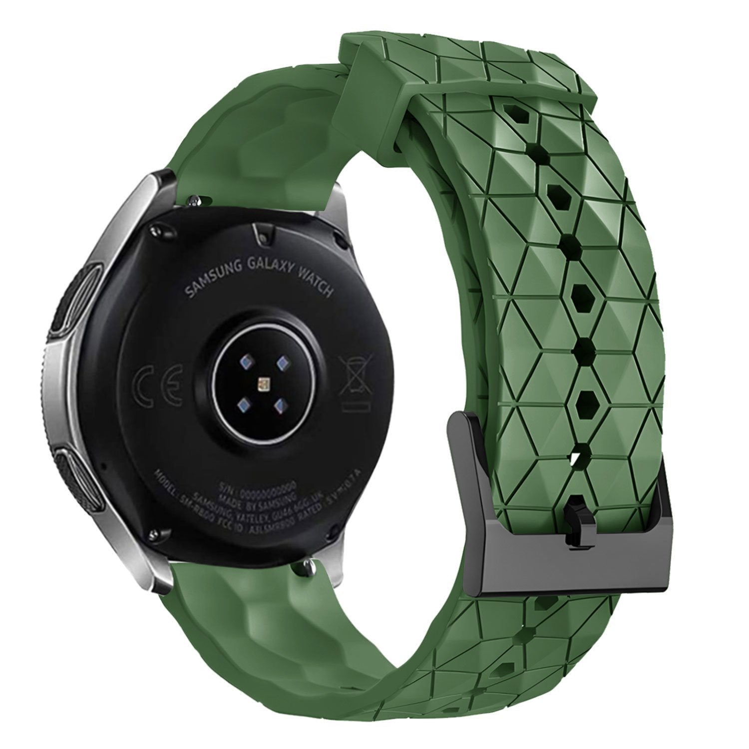 Redmi Watch 5 Active Silikon Hexa Band (Armeegrün)