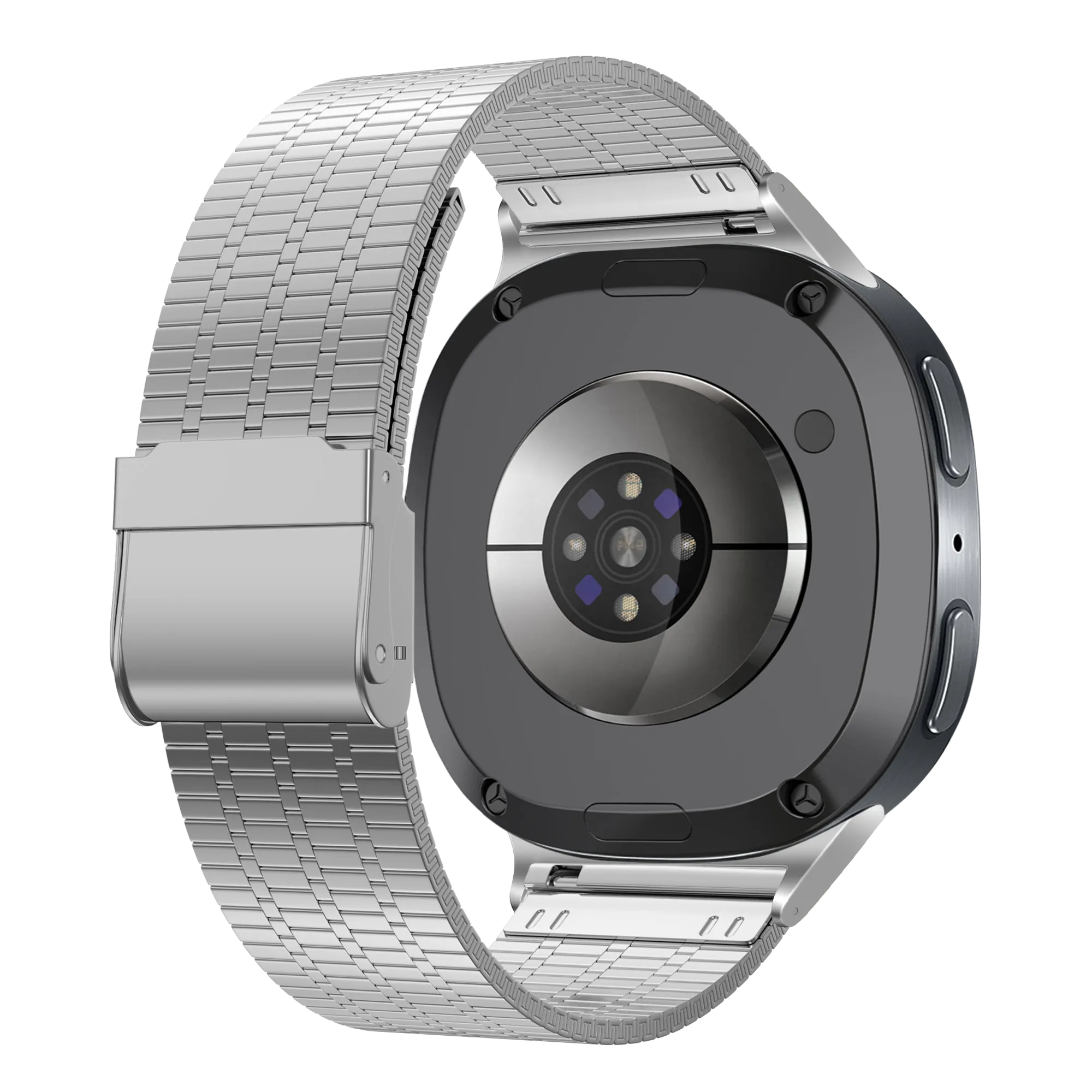Samsung Galaxy Watch 8 Classic Feines Stahlarmband (Silber)