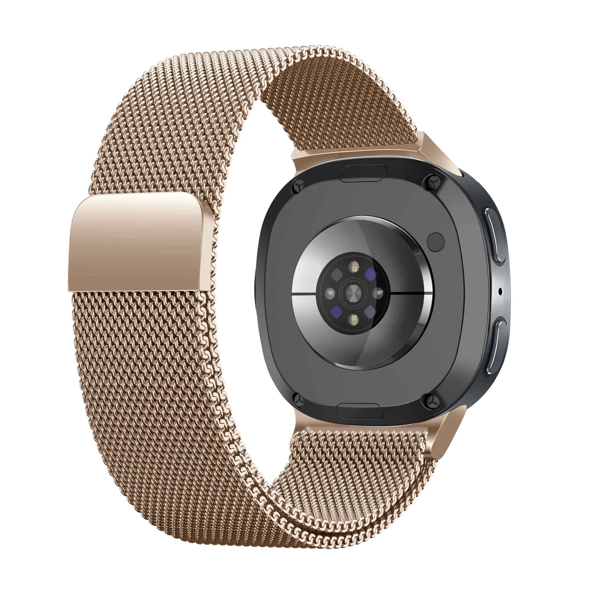 Samsung Galaxy Watch 8 - 44mm Milanese Armband (Roségold)