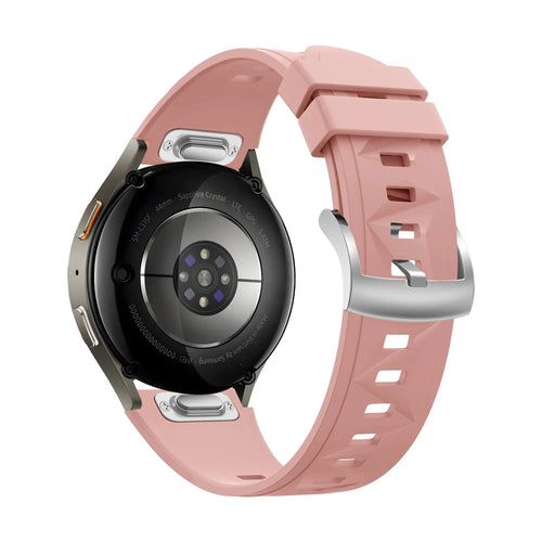 Bandz Oppo Watch X2 Mini Silikonarmband 'Easy Fit' (Rosa)
