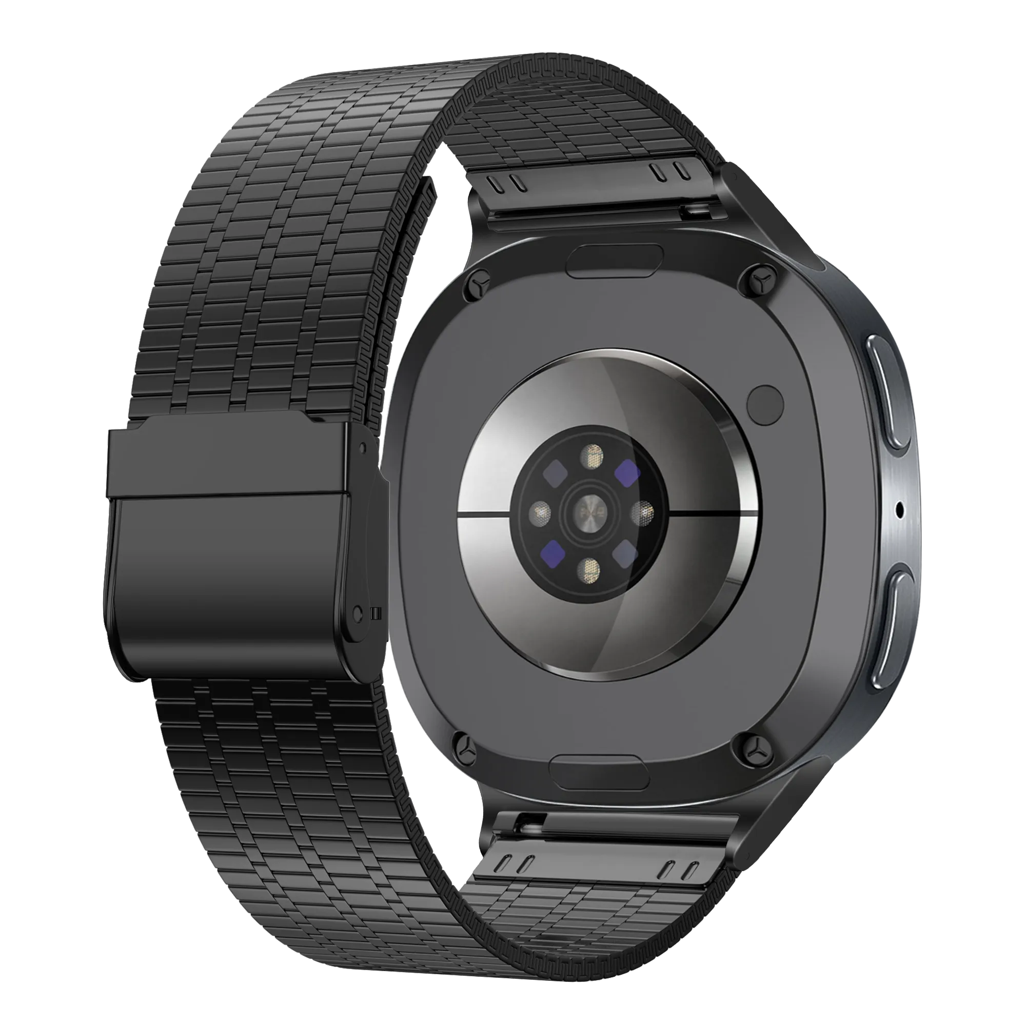 Samsung Galaxy Watch 8 Classic Feines Stahlarmband (Schwarz)