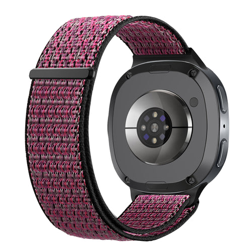 Samsung Galaxy Watch 8 - 40mm Nylon Strap (Crimson Berry)