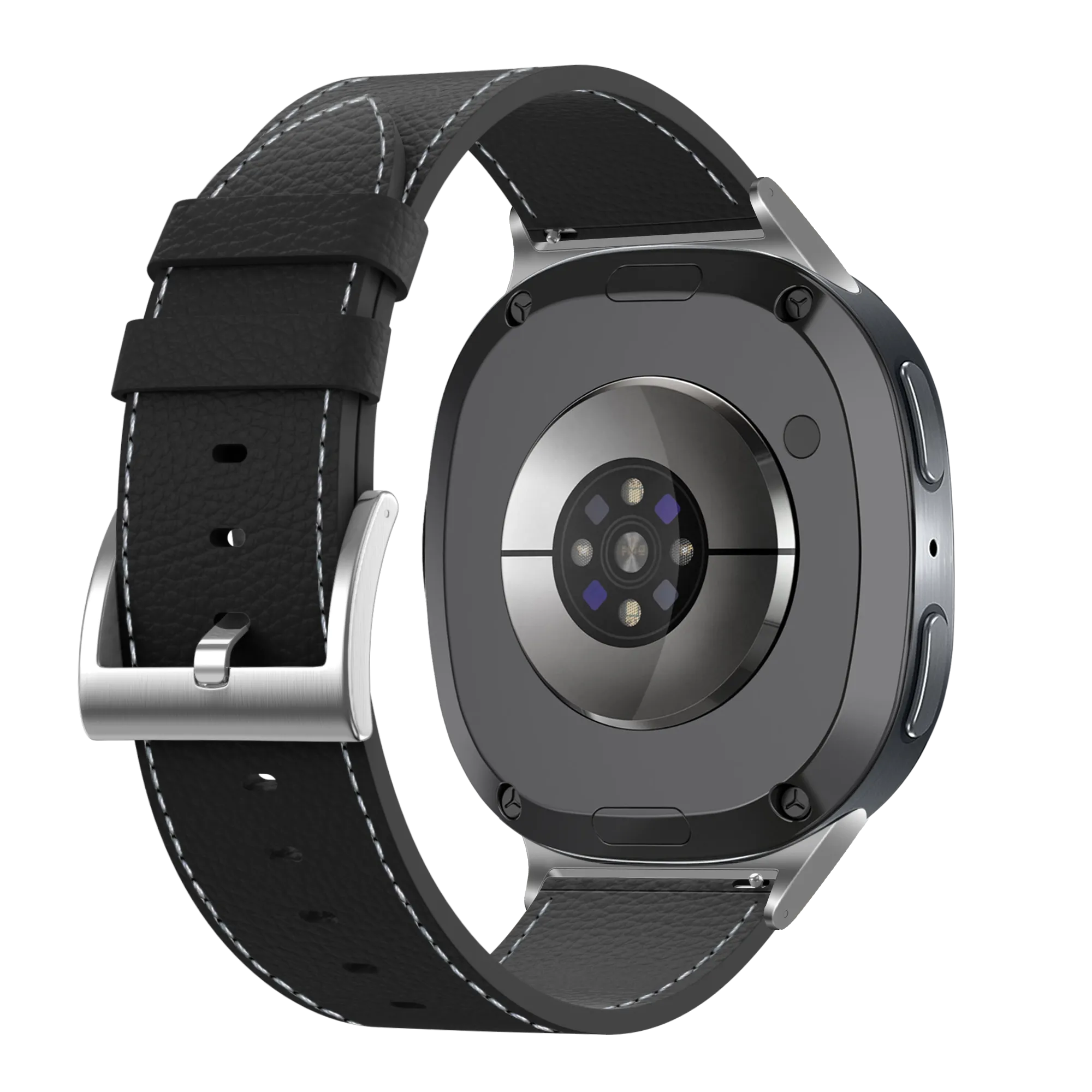Samsung Galaxy Watch 8 Classic Leather Grain Strap (Black)