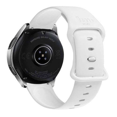 xoxo Samsung Galaxy Watch 6 Classic - 43mm Silicone Strap (White)
