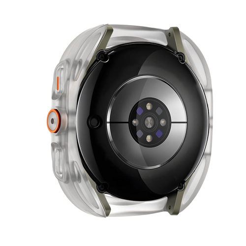 Bandz Samsung Galaxy Watch 7 - 44mm Square PC Case with Glass (Frost)