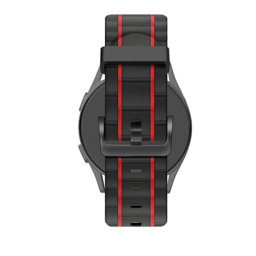 Bandz Suunto Vertical Sportarmband gestreift (Schwarz/Rot)