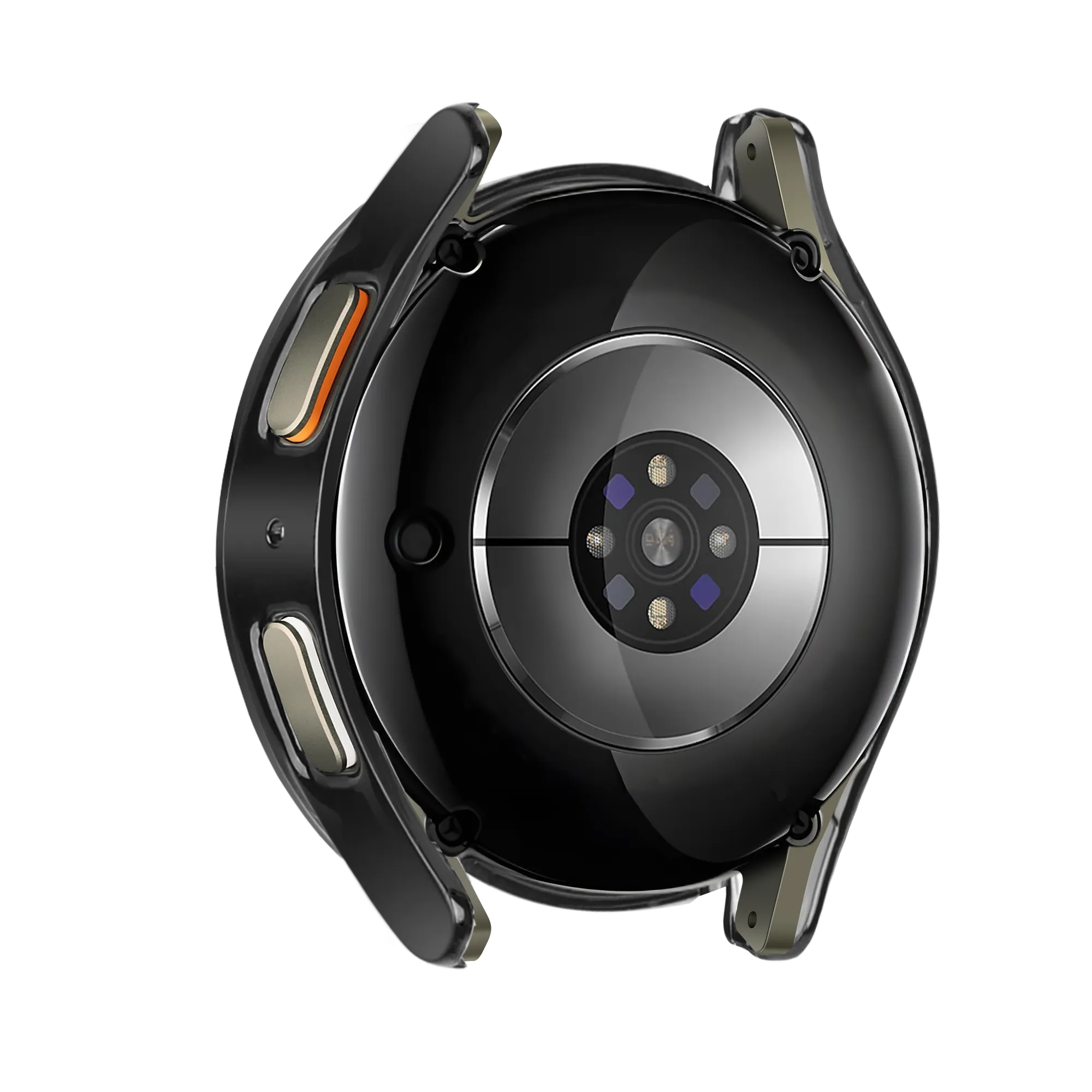 Samsung Galaxy Watch 7 - 40mm Diamond Case with Glass (Black)