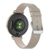 Uhrenarmband Leder 14mm - Schnellverschluss (Beige)