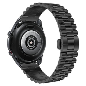 ICE Smart TKS Rectangular 1.41 Presidential Steel Strap (Black)