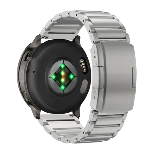 Bandz Garmin Venu 4 - 41mm Titan-Gliederarmband (Silber)