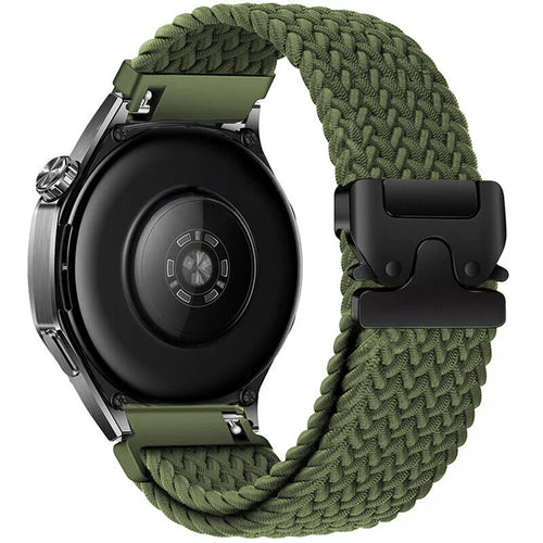 Garmin Vivoactive 6 Geflochtenes Armband mit P-Schnalle (Grün)