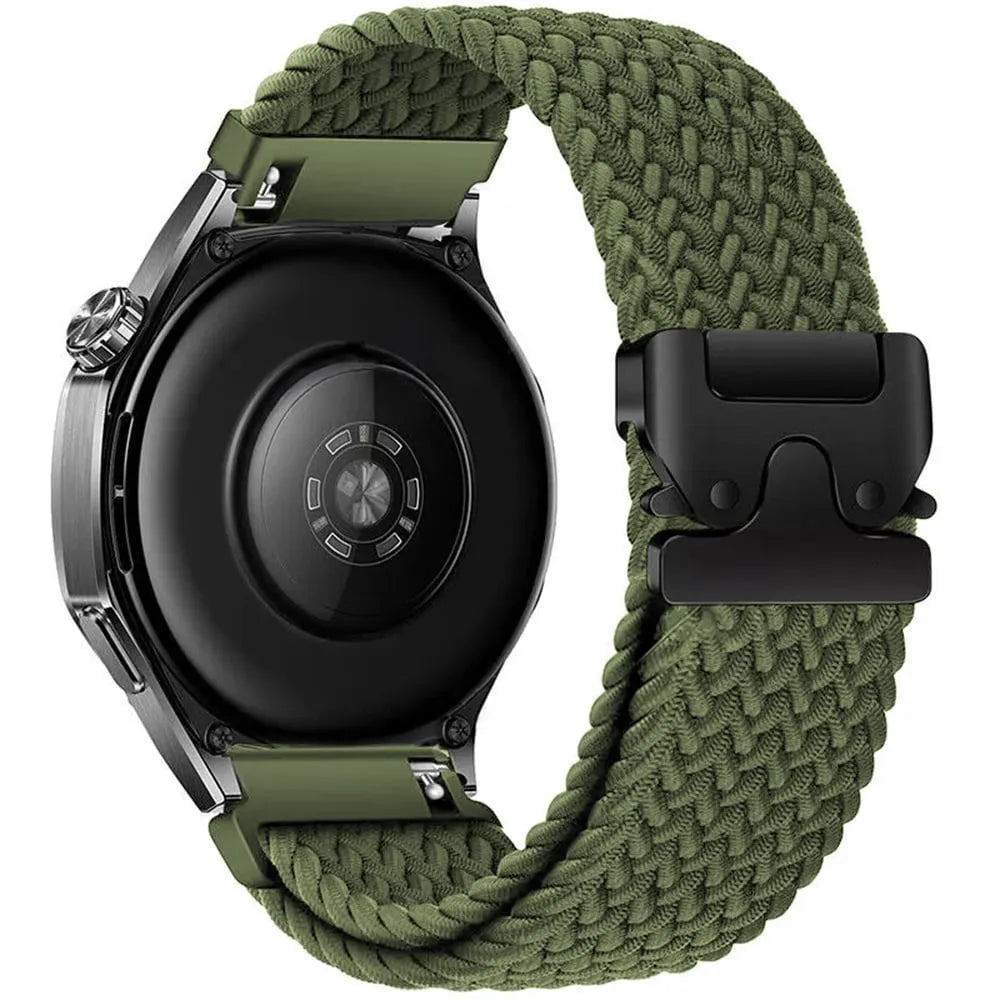 Suunto Race 2 Geflochtenes Armband mit P-Schnalle (Grün)