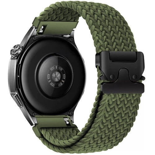 Huawei Watch 5 - 46mm geflochtenes Armband mit P-Schnalle (Grün)