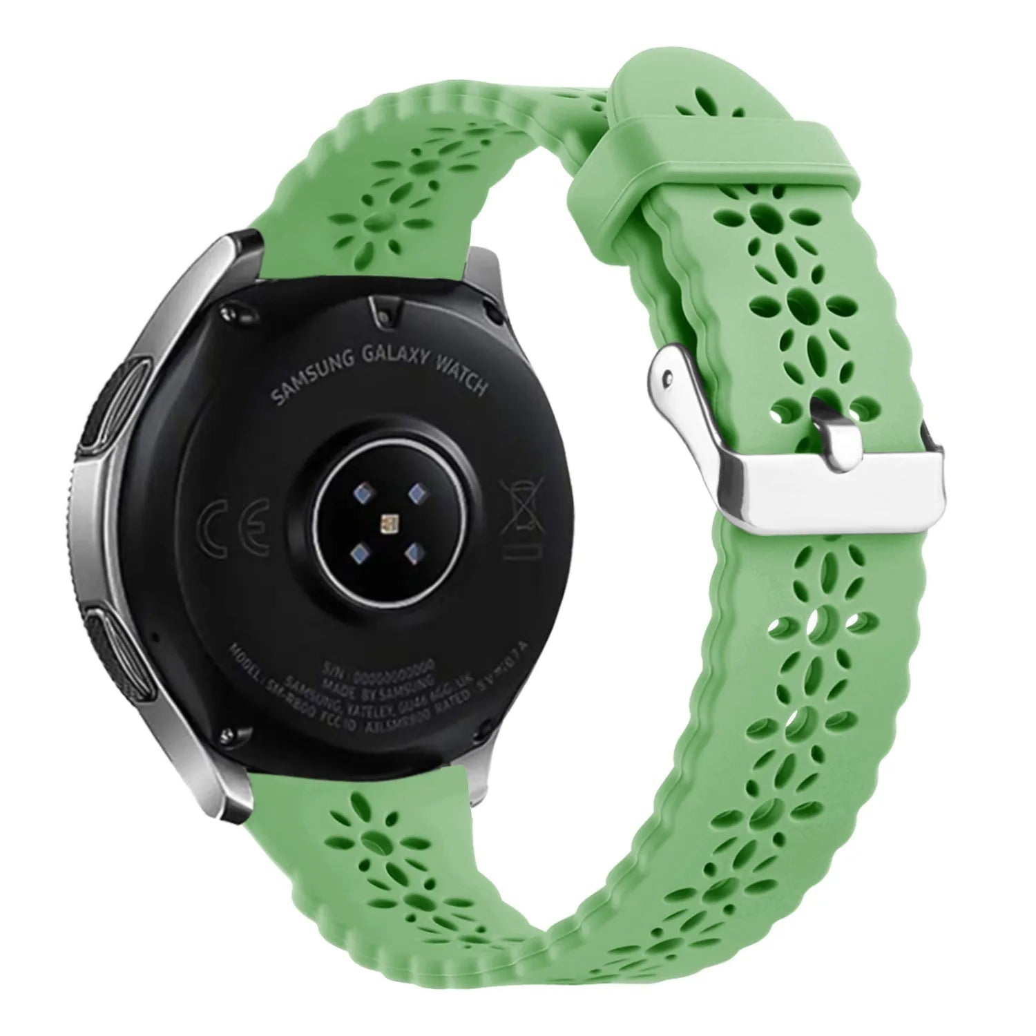 Coros Apex 42mm Gemustertes Silikonarmband (Grün)