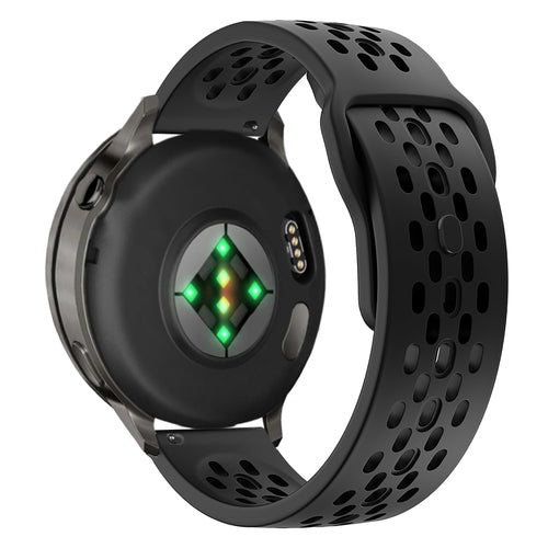 Bandz Garmin Forerunner 70 Silicone Strap 'Air' (Black)