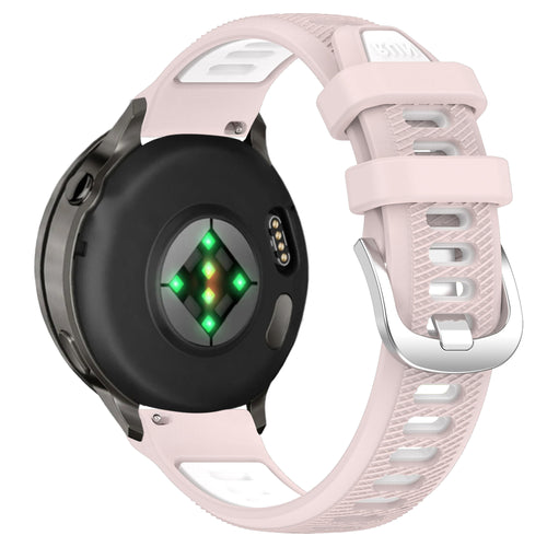 Bandz Garmin Venu 4 - 41mm Sportarmband mit Schnalle (Rosa/Weiß)