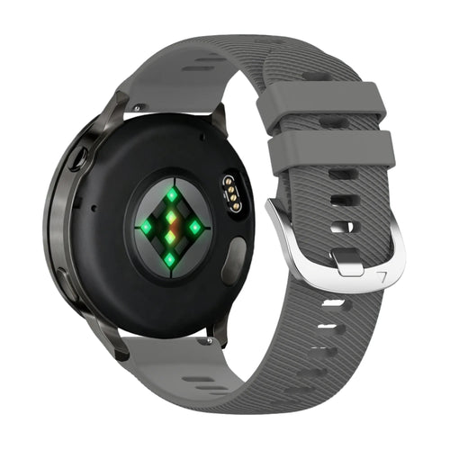 Bandz Garmin Venu 3s Silicone Strap 'Deluxe' (Dark Grey)