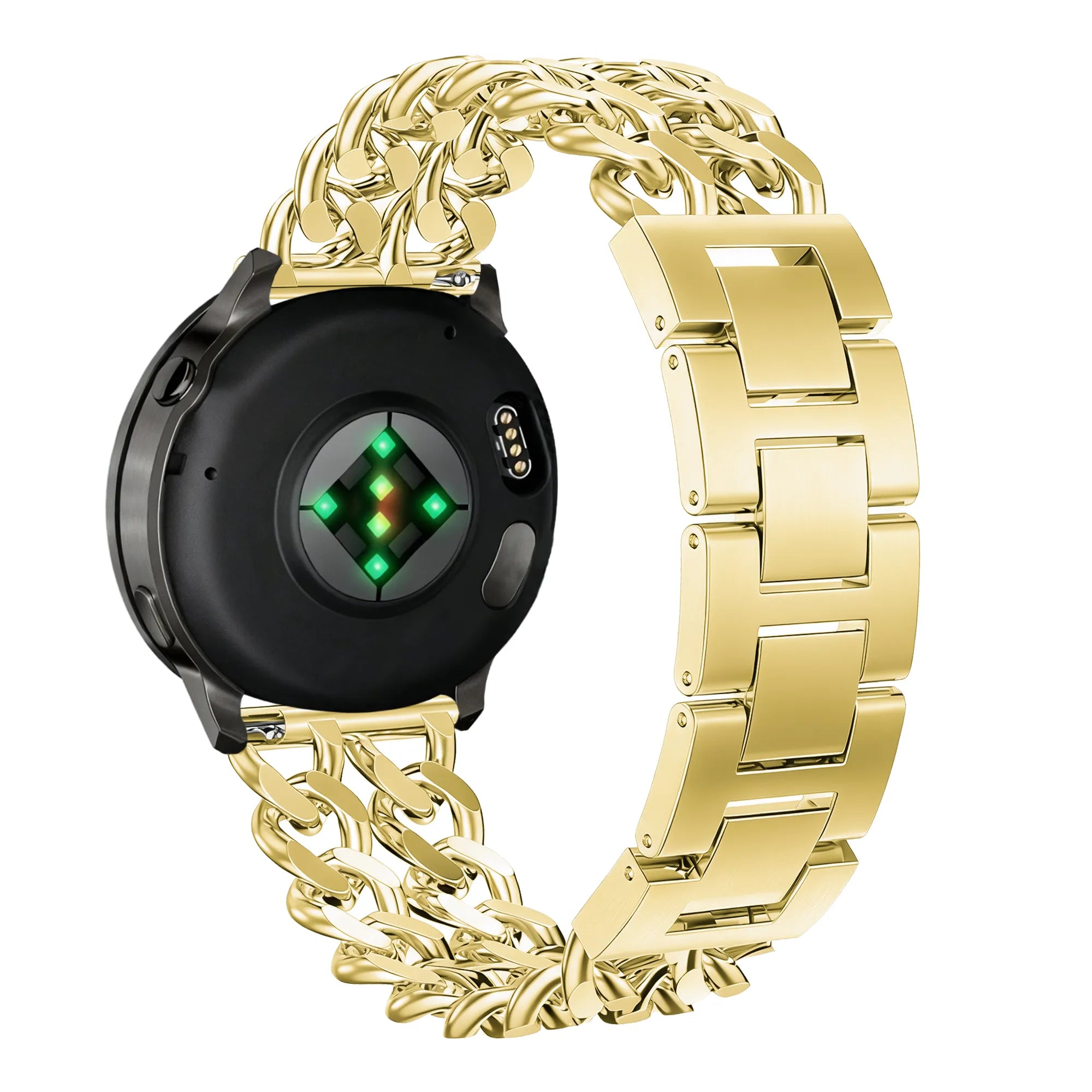 Bandz Coros Apex - 42mm Metal Strap 'Double Chains' (Gold)